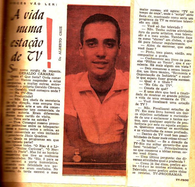 A VIDA NUMA ESTAÇÃO DE TV